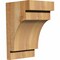 Ekena Millwork Mediterranean Rough Sawn Corbel, Western Red Cedar, 6"W x 6"D x 10"H COR06X06X10MED00RWR - alternate 1